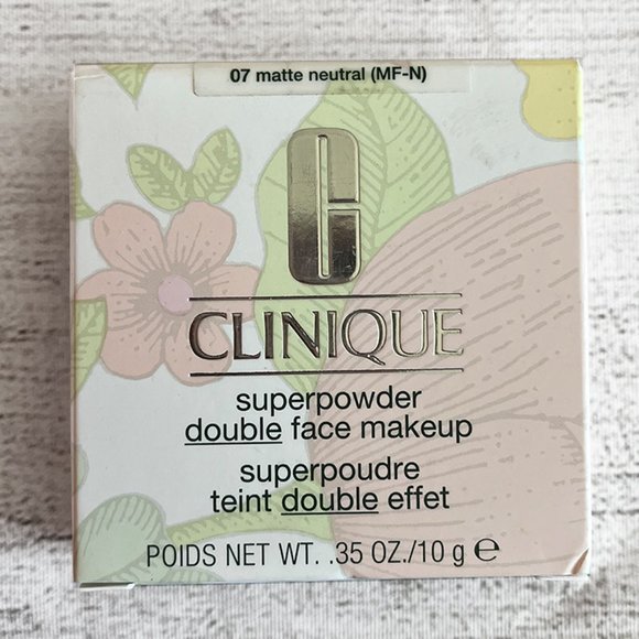 CLINIQUE Superpowder Double Face Makeup Foundation 07 Matte Neutral .35 oz NWT - Picture 1 of 3